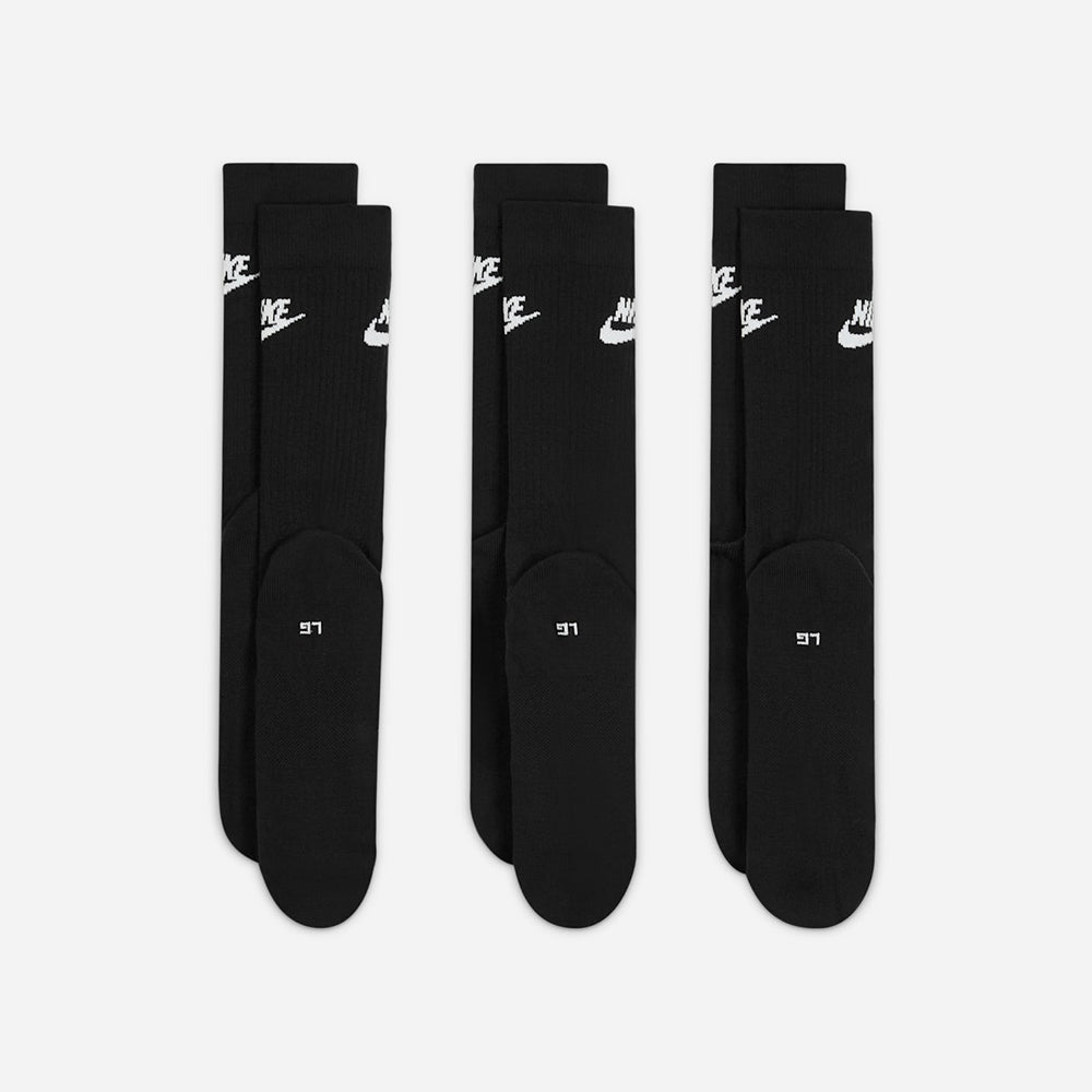 Vớ Thể Thao Unisex Nike Sportswear Everyday Essential Crew - Trắng - Supersports Vietnam