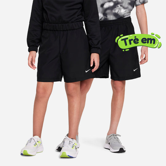 Boys' Nike Dri-Fit Multi Woven Shorts - Black