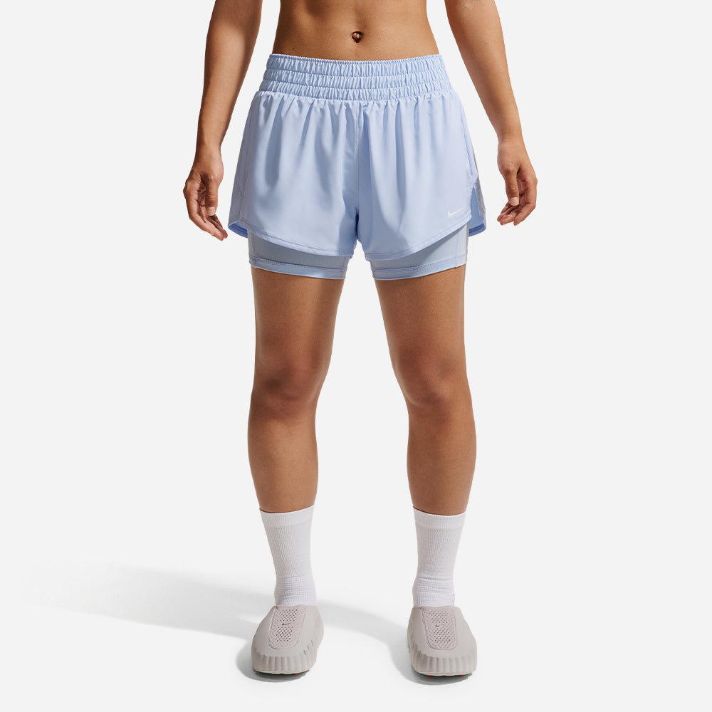 Quần Ngắn Thể Thao Nữ Nike One Dri-Fit - Hồng - Supersports Vietnam