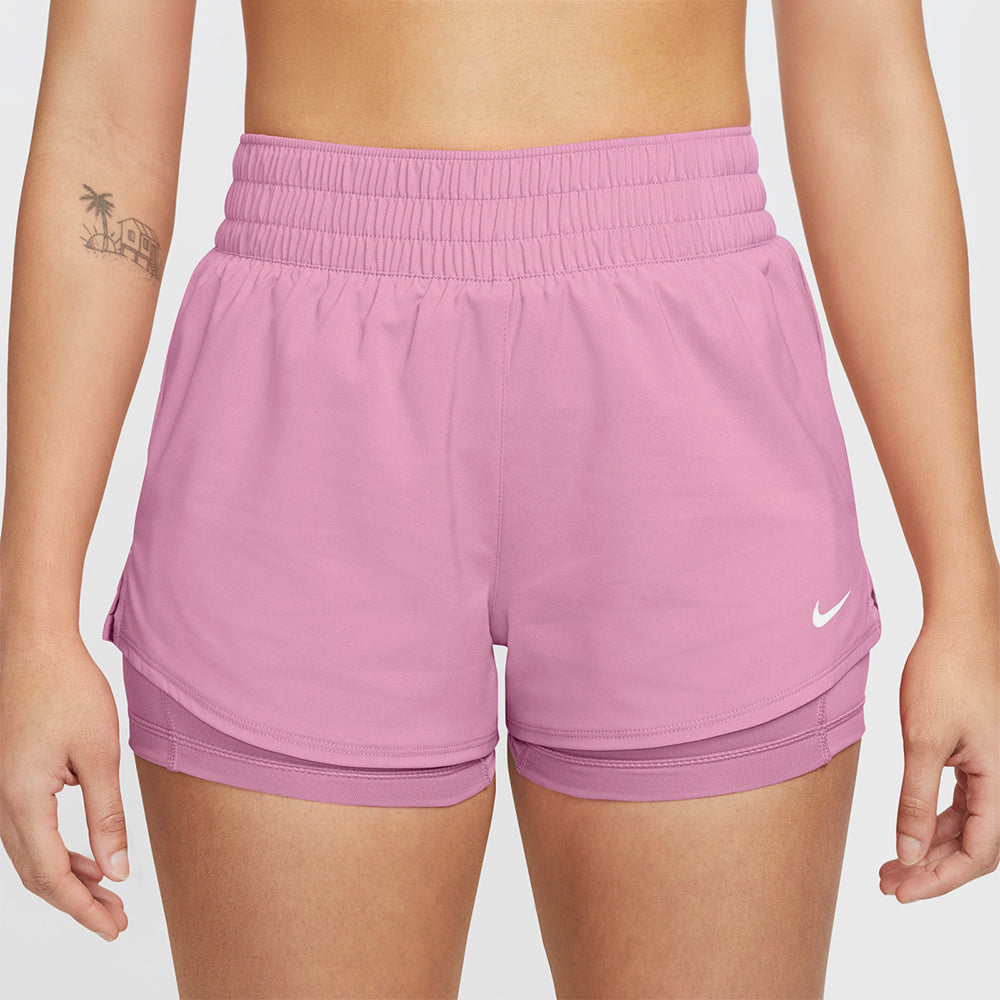 Quần Ngắn Thể Thao Nữ Nike One Dri-Fit - Hồng - Supersports Vietnam