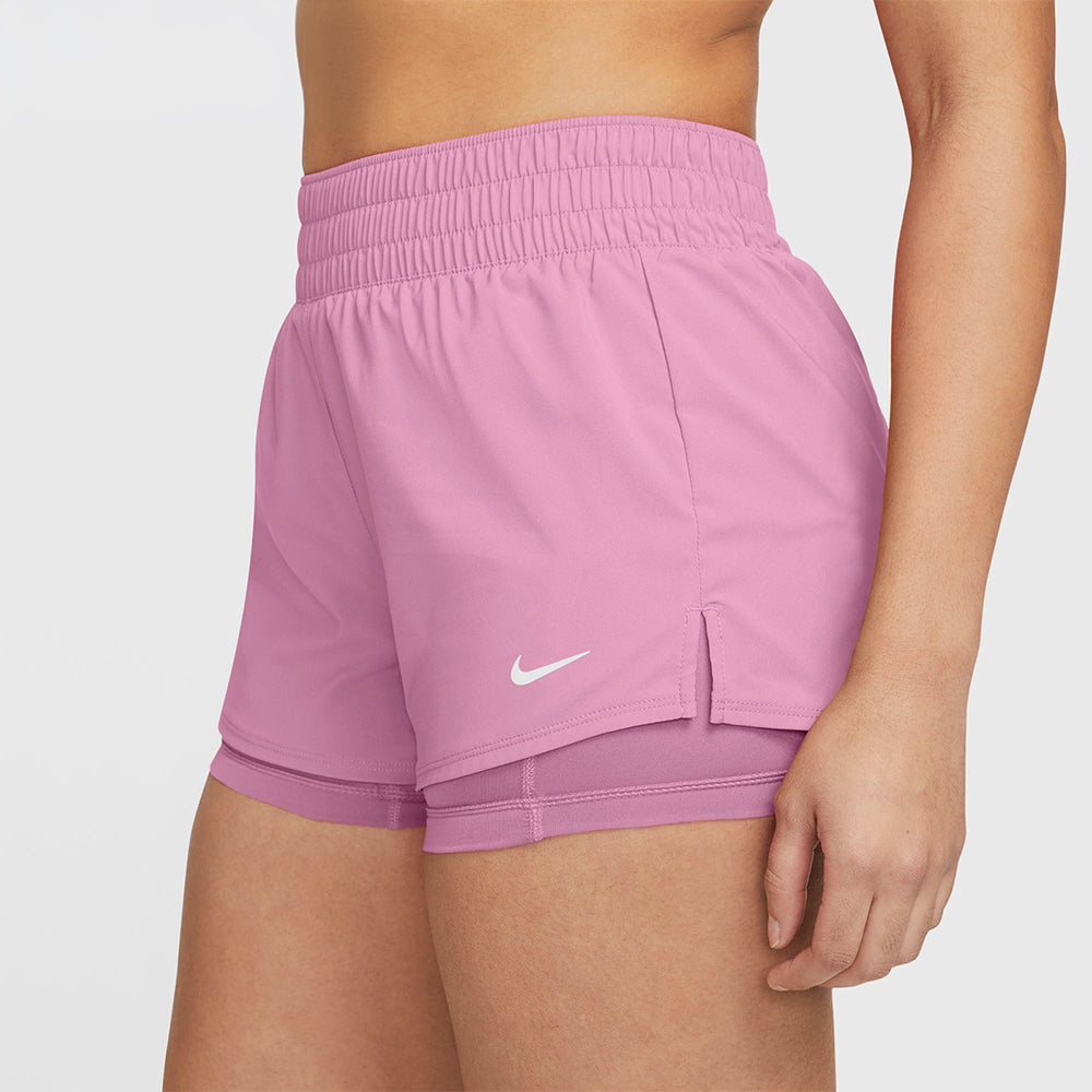 Quần Ngắn Thể Thao Nữ Nike One Dri-Fit - Hồng - Supersports Vietnam