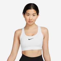 Áo Bra Thể Thao Nữ Nike Swoosh Medium-Support Padded - Trắng - Supersports Vietnam
