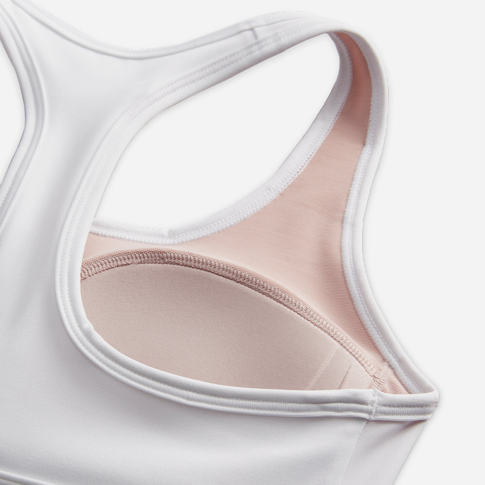 Áo Bra Thể Thao Nữ Nike Swoosh Medium-Support Padded - Trắng - Supersports Vietnam