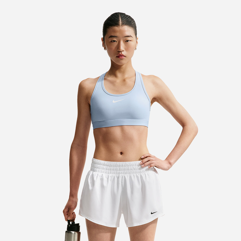 Áo Bra Thể Thao Nữ Nike Swoosh Medium Support Padded - Xanh Dương - Supersports Vietnam