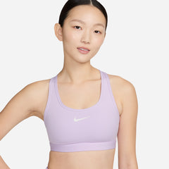 Women's Nike Swoosh Medium Support Bra - Purple