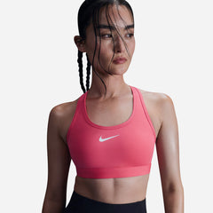 Women's Nike Swoosh Medium-Support Bra - Pink