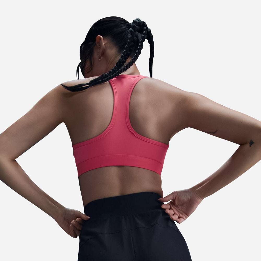 Áo Bra Thể Thao Nữ Nike Swoosh - Hồng - Supersports Vietnam