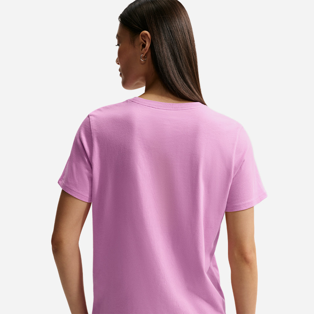 Áo Thun Nữ Nike Sportswear Club Essentials - Hồng - Supersports Vietnam