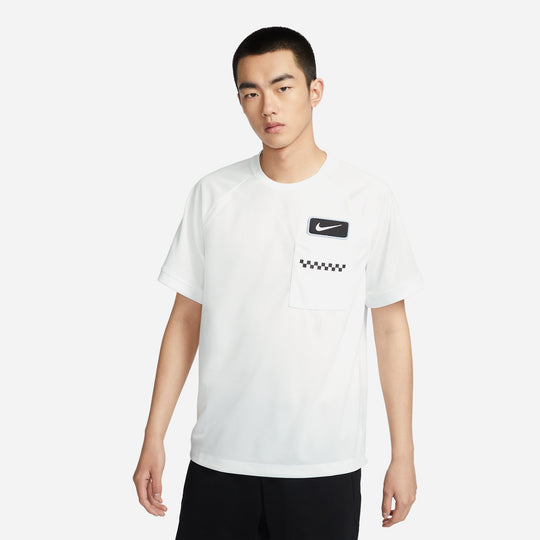 Men's Nike Dri-Fit Dye Wild Card T-Shirt - White