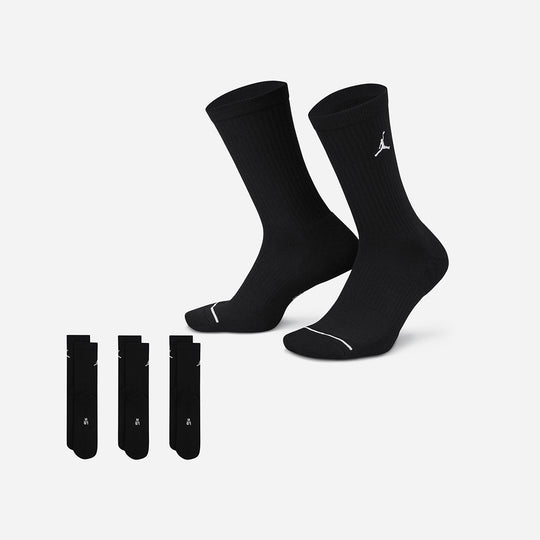 Nike Jordan Everyday (3 Packs) Socks - Black