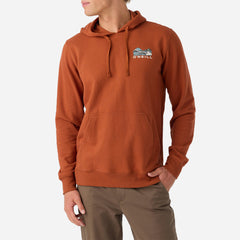 Men's O'Neill Fifty Two Pullover Hoodies - Orange