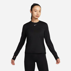 Áo Thun Nữ Nike Swift Element Dri-Fit Uv - Đen