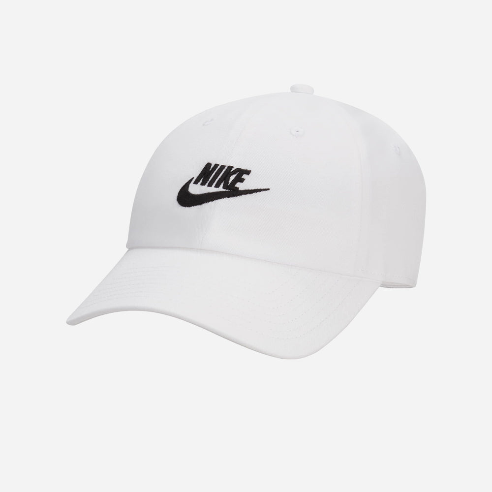 Mũ Lưỡi Trai Nike Club Futura Wash Unstructured - Trắng - Supersports Vietnam