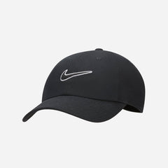 Mũ Lưỡi Trai Nike Unstructured Swoosh - Đen