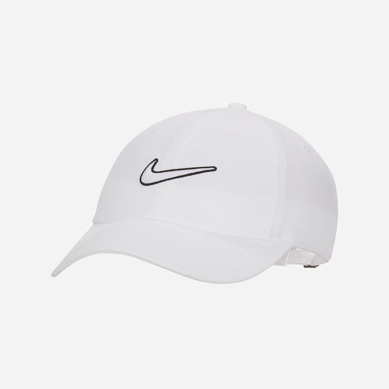 Nike Club Unstructured Swoosh Cap - White