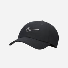 Mũ Lưỡi Trai Nike Unstructured Metal Swoosh - Đen