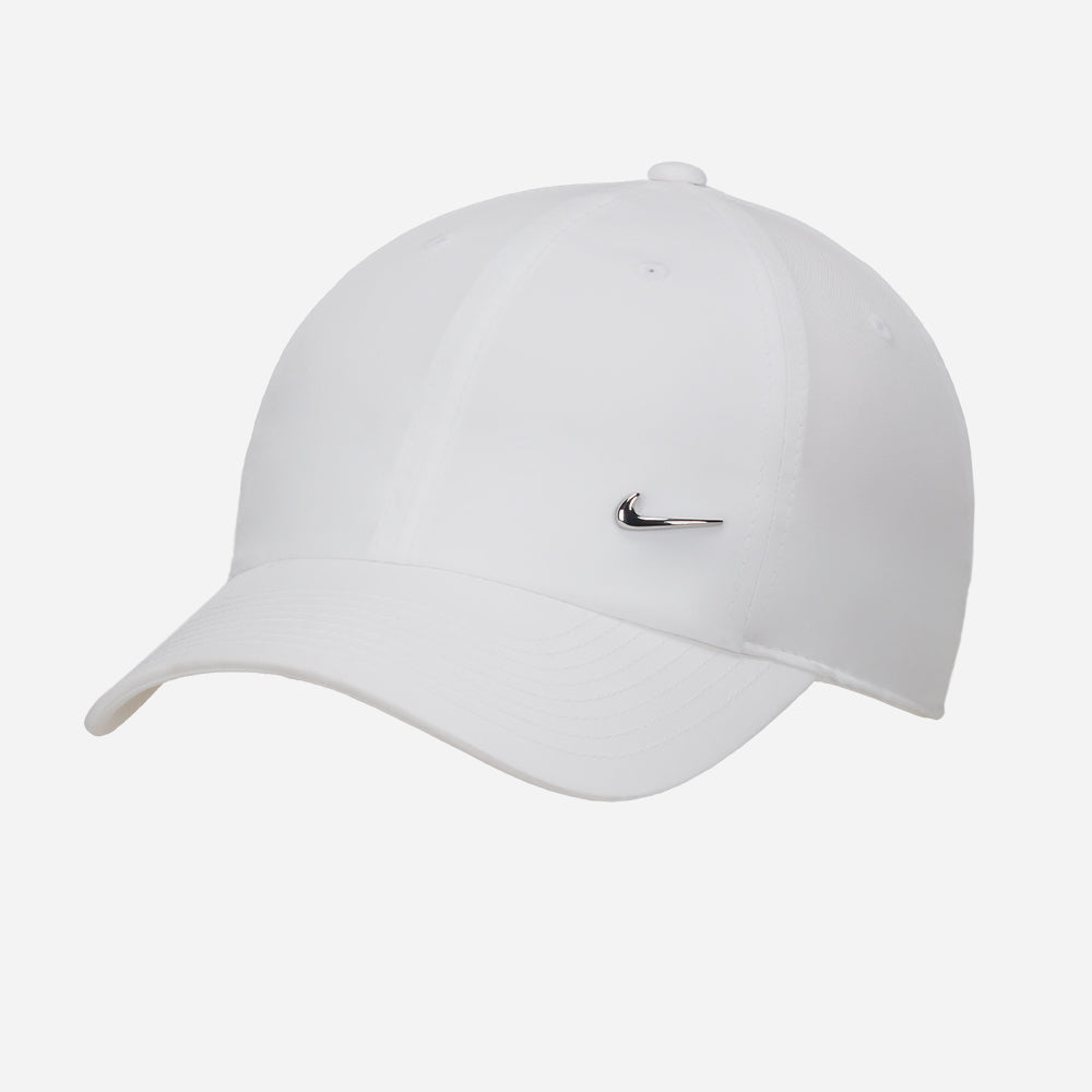Mũ Lưỡi Trai Nike Unstructured Metal Swoosh - Trắng - Supersports Vietnam