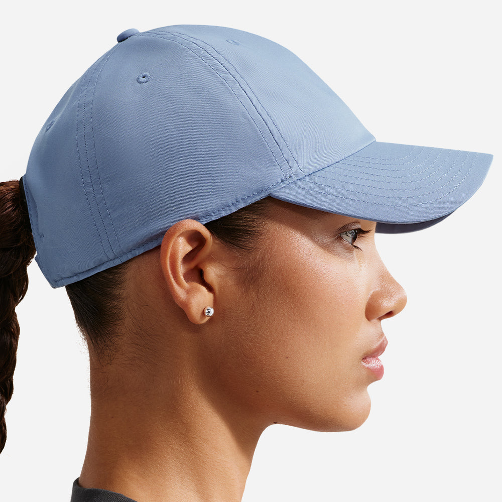 Mũ Lưỡi Trai Nike Dri-Fit Club Unstructured Metal Swoosh - Xanh Dương - Supersports Vietnam