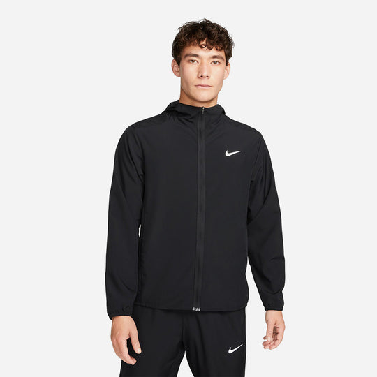 Men's Nike Form Dri-Fit Hooded Versatile Jacket - Black