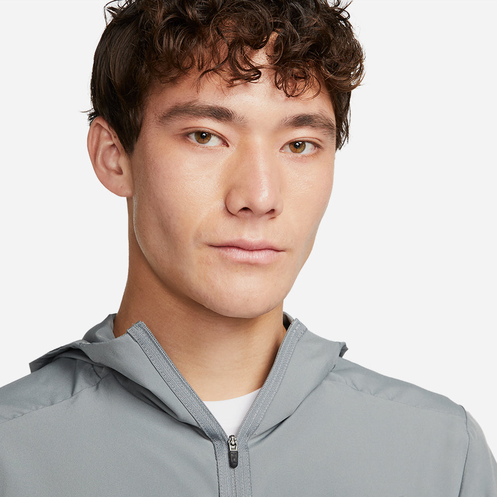 Áo Khoác Nam Nike Form Dri-Fit Hooded Versatile - Xám - Supersports Vietnam