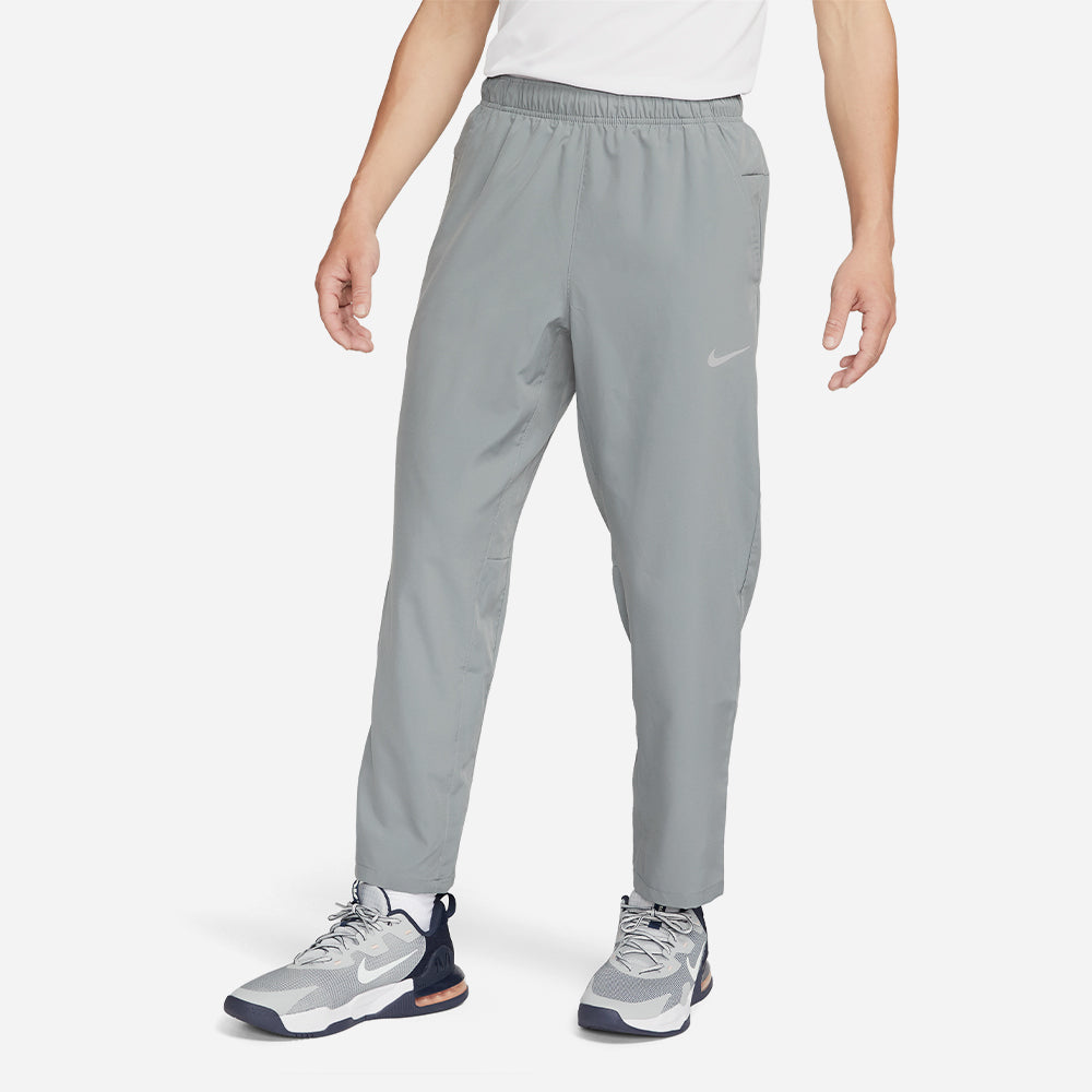 Quần Dài Thể Thao Nam Nike Form Dri-Fit Open-Hem Versatile - Xám - Supersports Vietnam
