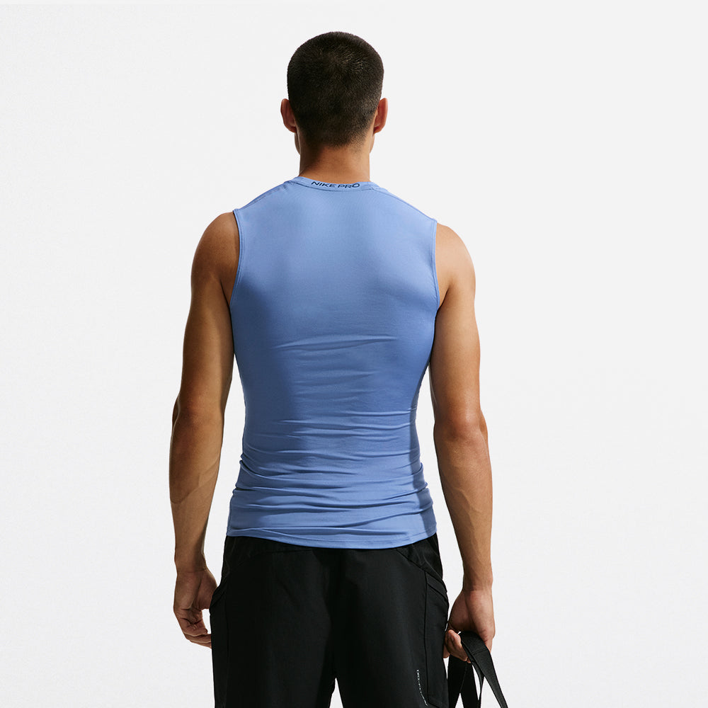 Áo Ba Lỗ Nam Nike Pro Dri-Fit Tight Sleeveless Fitness - Xanh Dương - Supersports Vietnam