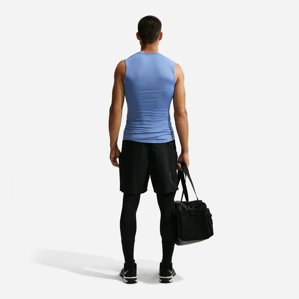 Áo Ba Lỗ Nam Nike Pro Dri-Fit Tight Sleeveless Fitness - Xanh Dương - Supersports Vietnam