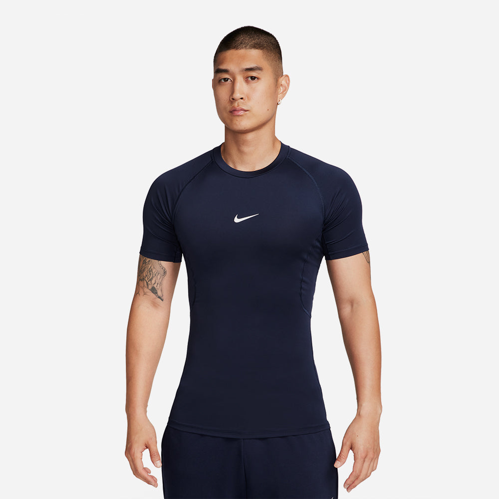 Áo Thun Nam Nike Pro Dri-Fit Tight Short-Sleeve Fitness - Xanh Dương - Supersports Vietnam