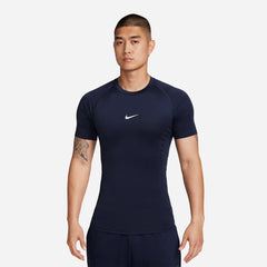 Áo Thun Nam Nike Pro Dri-Fit Tight Short-Sleeve Fitness - Xanh Dương - Supersports Vietnam