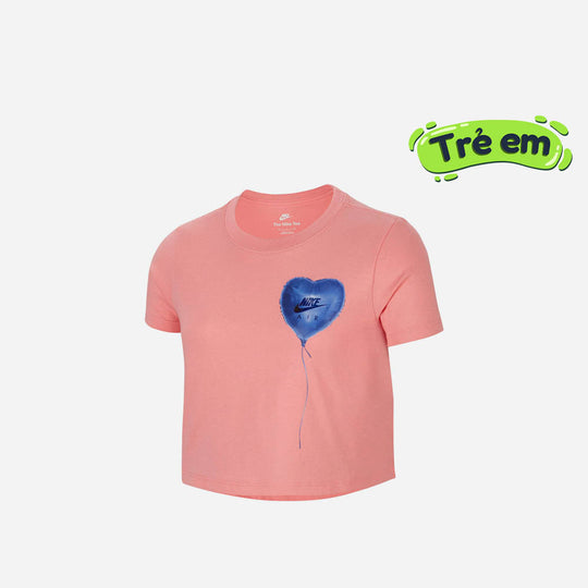 Kids' Nike Sportswear Crop-Top - Pink
