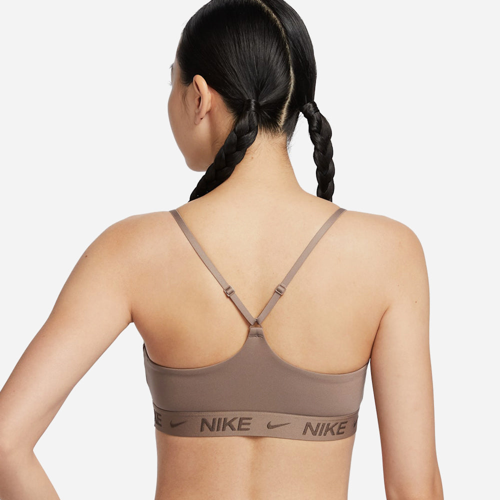 Áo Bra Thể Thao Nữ Nike Indy Light-Support Padded Adjustable - Nâu - Supersports Vietnam
