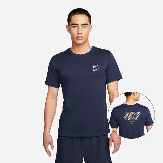 Men's Nike Dri-Fit Training T-Shirt - Navy
