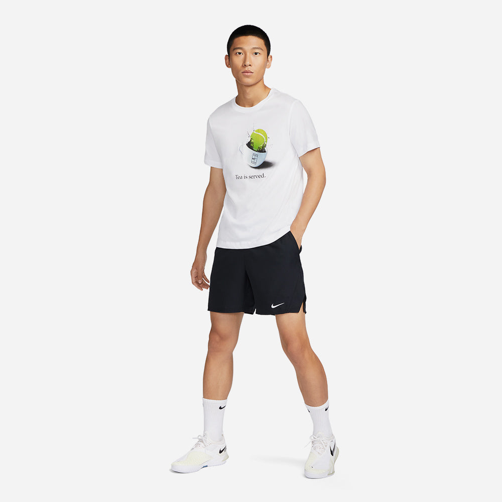 Quần Ngắn Thể Thao Nam Nike Court Victory 7 Inch - Đen - Supersports Vietnam