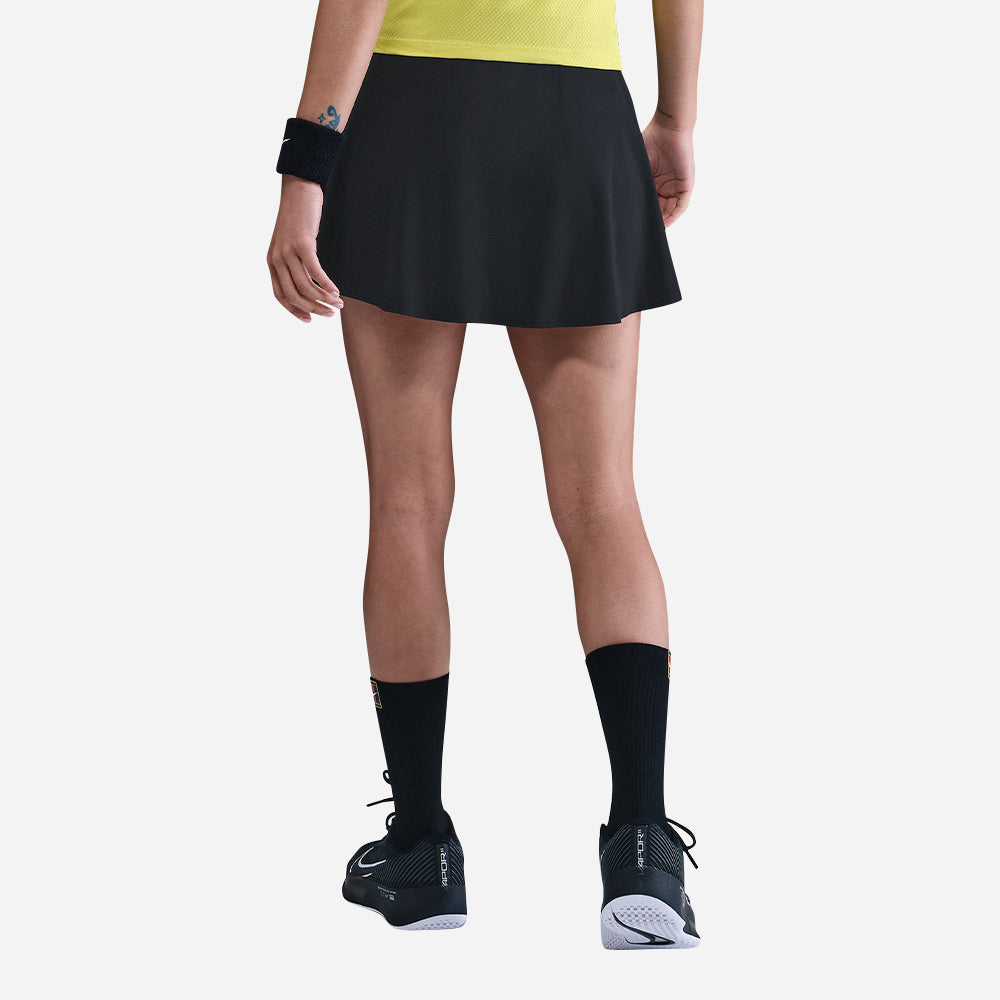 Chân Váy Nữ Nike Victory Dri-Fit Flouncy Tennis - Đen