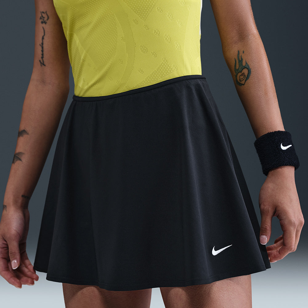 Chân Váy Nữ Nike Victory Dri-Fit Flouncy Tennis - Đen