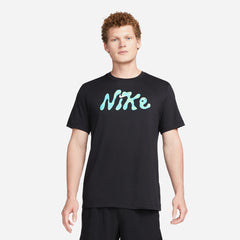 Men's Nike Dri-Fit Fitness T-Shirt - Black