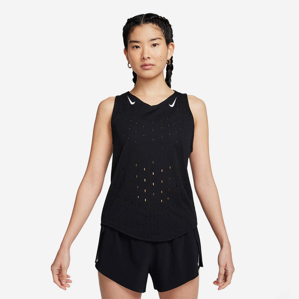 Áo Thun Nữ Nike Aeroswift Dri-Fit Adv - Đen - Supersports Vietnam