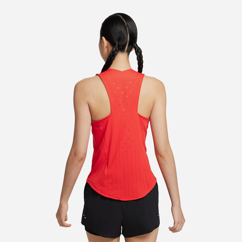 Áo Ba Lỗ Nữ Nike Aeroswift Dri-Fit Adv - Cam - Supersports Vietnam