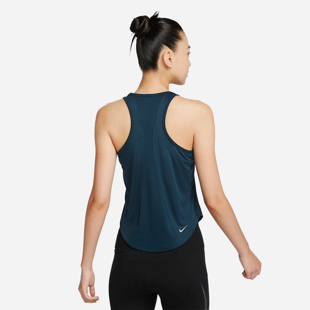Áo Ba Lỗ Nữ Nike Fast Dri-Fit - Xanh Navy - Supersports Vietnam