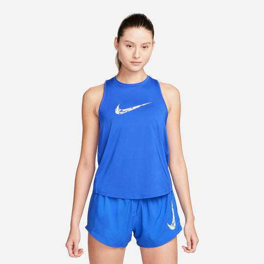 Women's Nike One Swoosh Hbr Tank - Blue