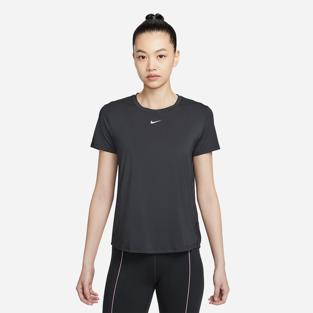 Áo Thun Nữ Nike One Classic Dri-Fit - Đen - Supersports Vietnam