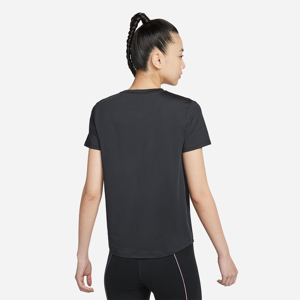 Áo Thun Nữ Nike One Classic Dri-Fit - Đen - Supersports Vietnam