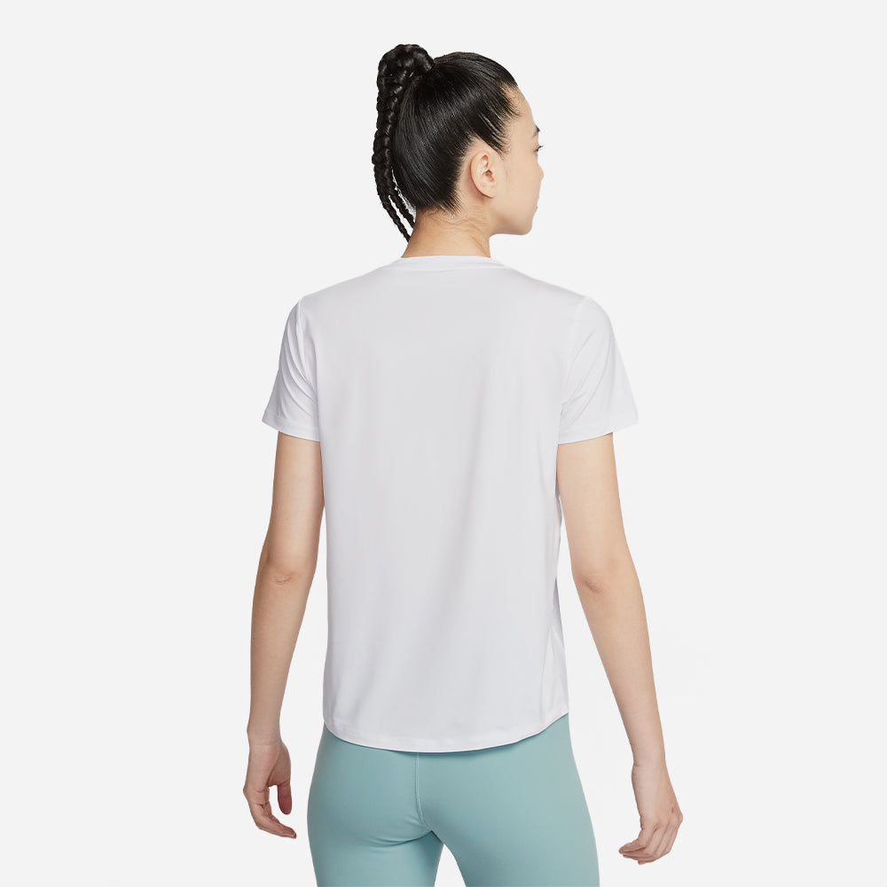 Áo Thun Nữ Nike One Classic Dri-Fit Short-Sleeve - Trắng - Supersports Vietnam