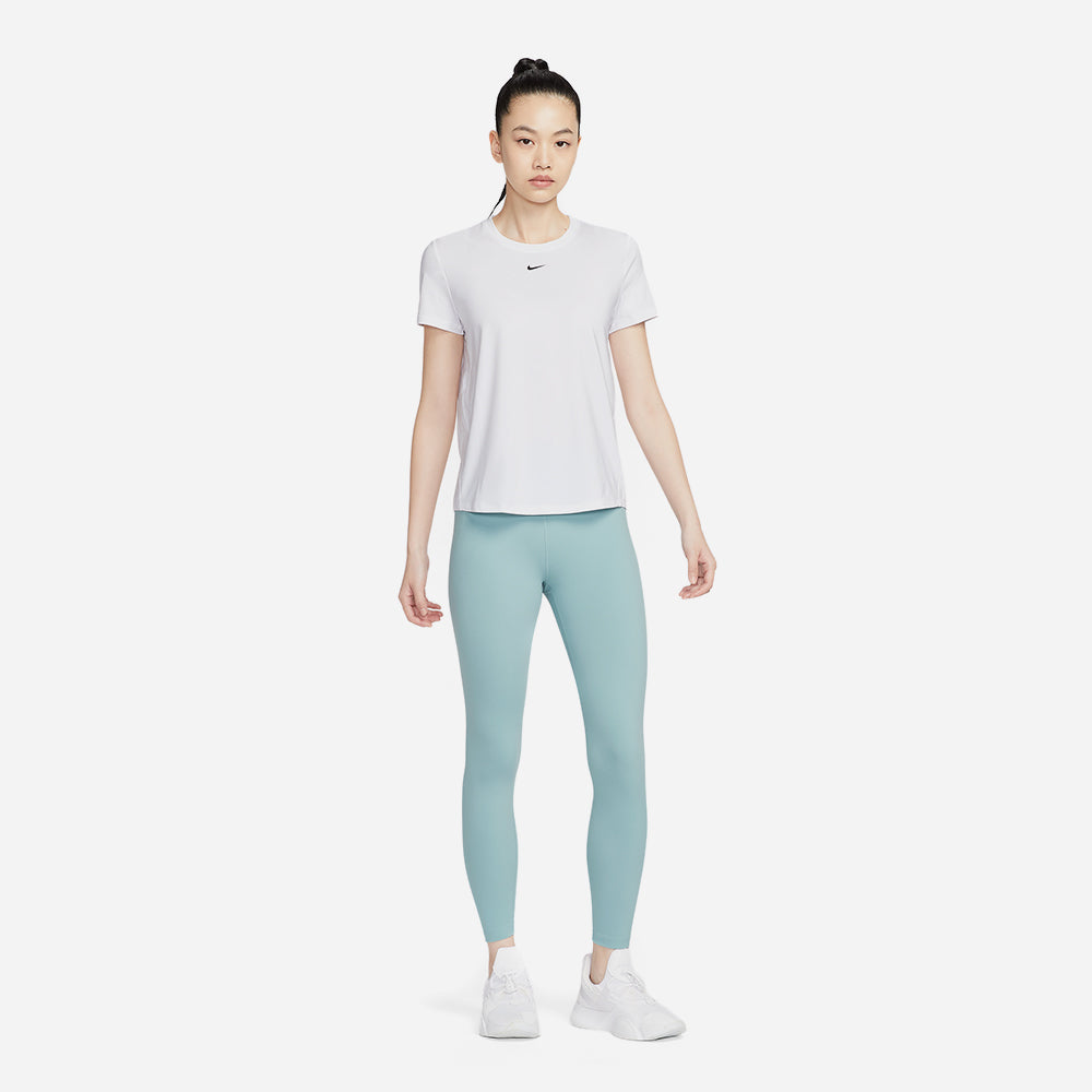 Áo Thun Nữ Nike One Classic Dri-Fit Short-Sleeve - Trắng - Supersports Vietnam