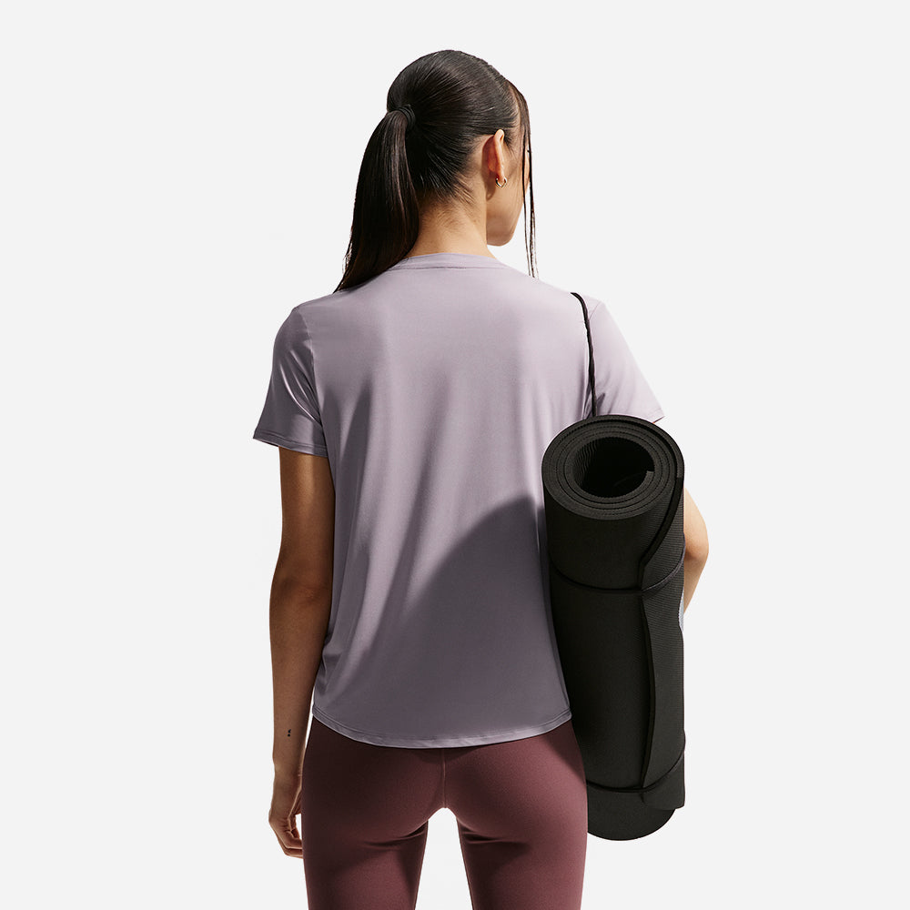 Áo Thun Nữ Nike One Classic Dri-Fit Short-Sleeve - Tím - Supersports Vietnam