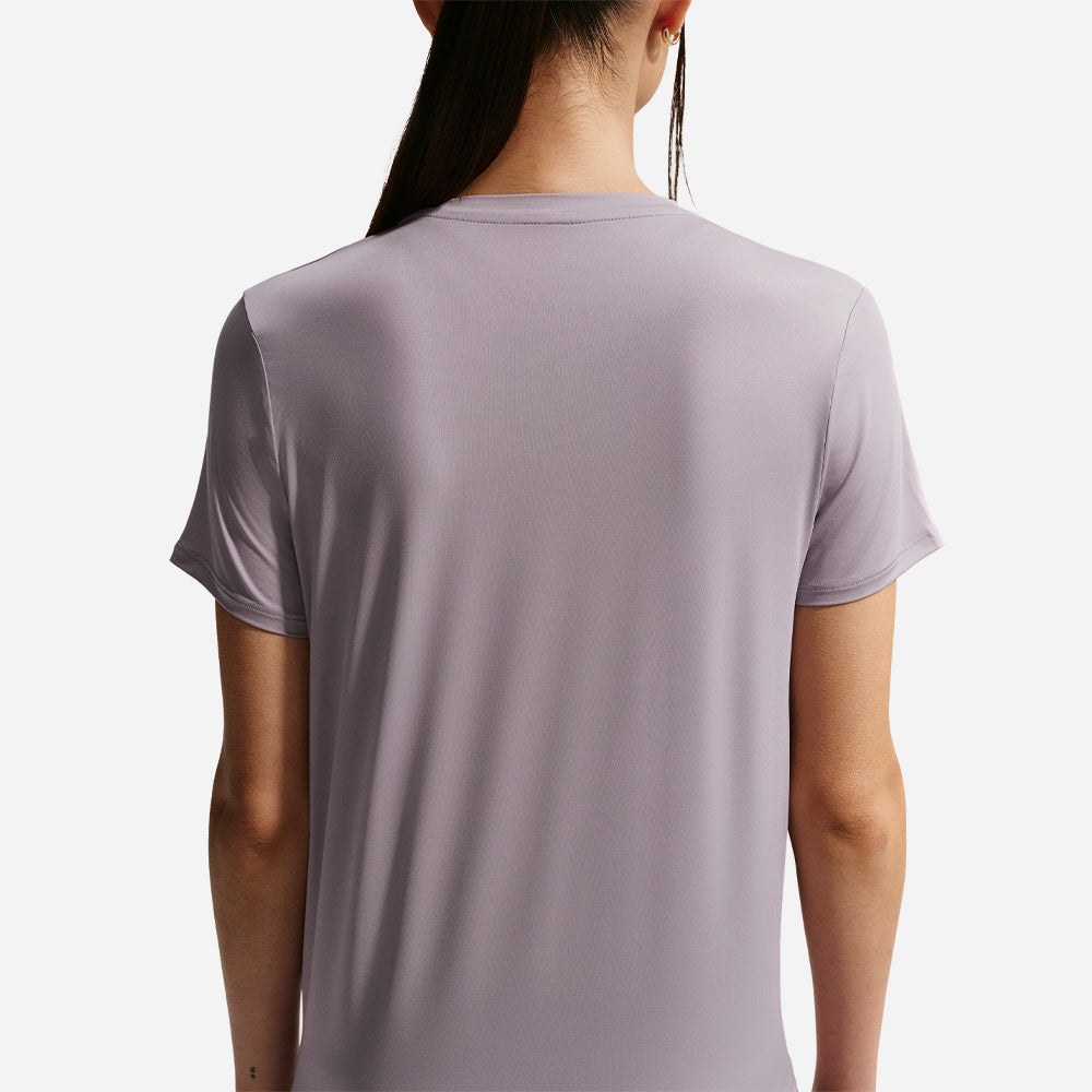 Áo Thun Nữ Nike One Classic Dri-Fit Short-Sleeve - Tím - Supersports Vietnam