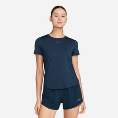 Áo Thun Nữ Nike Dri-Fit One Classic - Xanh Navy