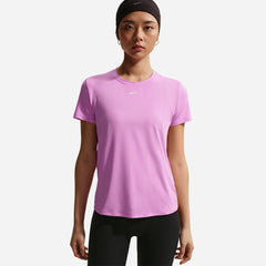 Áo Thun Nữ Nike One Classic Dri-Fit Short-Sleeve - Hồng - Supersports Vietnam