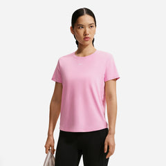 Áo Thun Nữ Nike One Classic Dri-Fit - Hồng - Supersports Vietnam