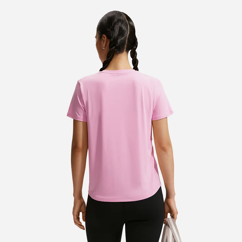 Áo Thun Nữ Nike One Classic Dri-Fit - Hồng - Supersports Vietnam